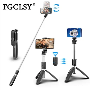 

FGCLSY Wireless bluetooth selfie stick handheld expandable mini monopod selfie stick with shutter remote control For smart phone