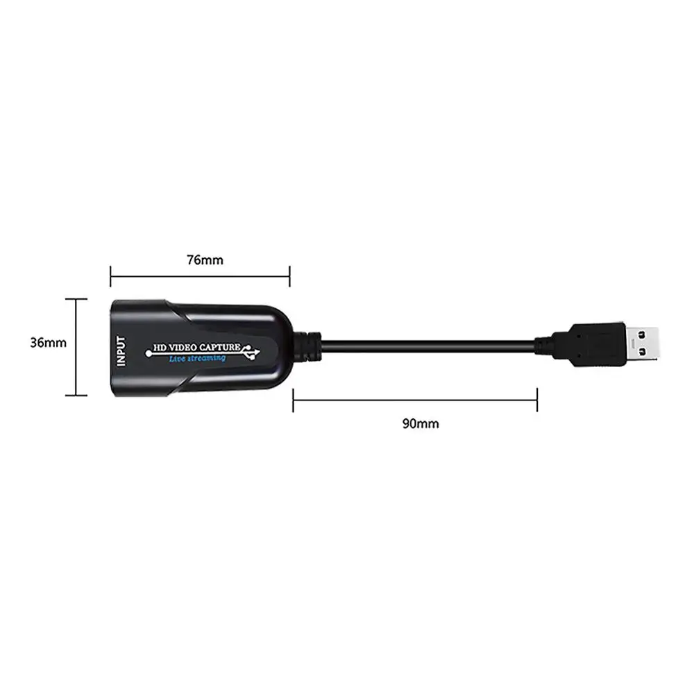 USB HDMI Карта видеозахвата для захват видео через телефонной игры прямая