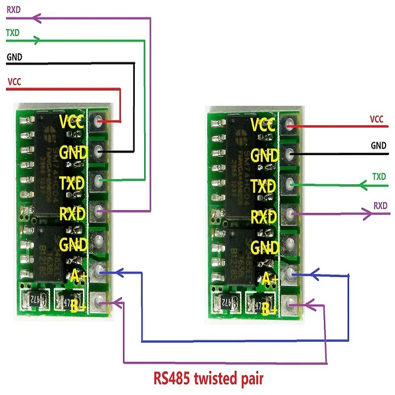 3 шт. В автомобильный модуль RS485 для LvTTL RS232 модель SP3485 esp8266 raspberry pi макетная плата