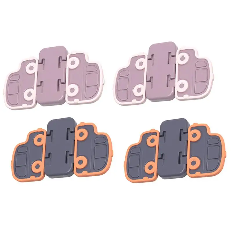 

4Pcs Safety Lock Protection Buckle For Children Baby Glass Door Window