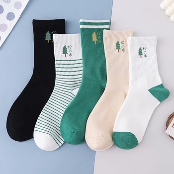 

striped socks harajuku woman kawaii calcetines women skarpetki meias white meia calcetas mujer cute sock japanese fashion cotton