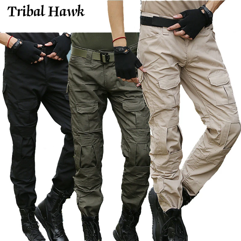 Tactical Cargo Pants Military Army SWAT 