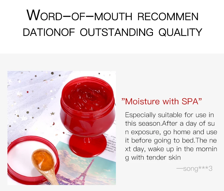 JOMTAM skin care red wine polyphenols collagen sleeping mask whitening face mask