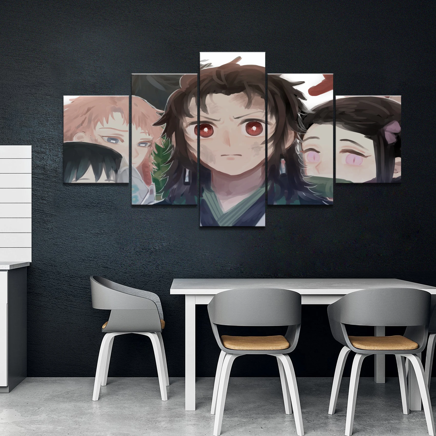 5ピースhdアニメ少年と少女壁絵悪魔特効kimetsuなしyaibaコミックアートキャンバス絵画家の装飾 Aliexpress ホーム ガーデン 5ピースhdアニメ少年と少女壁絵悪魔特効kimetsuなしyaibaコミックアートキャンバス絵画家の装飾 Aliexpress ホーム ガーデン
