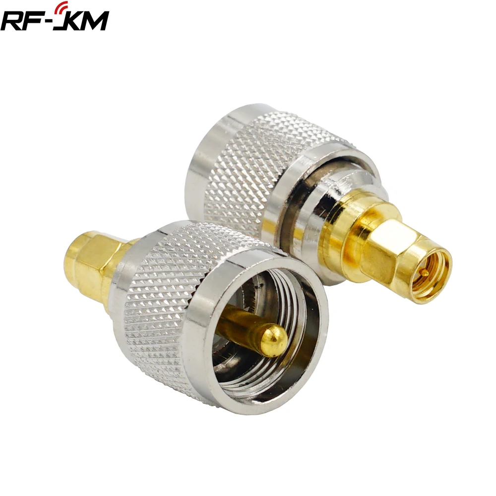 1 шт. разъем SMA штекер к UHF штекеру PL259 RF адаптер SO239 коаксиальный высокого