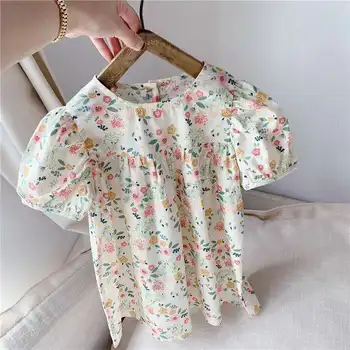 

2020 children's wear summer new products girls Korean summer dress floral dress long dress