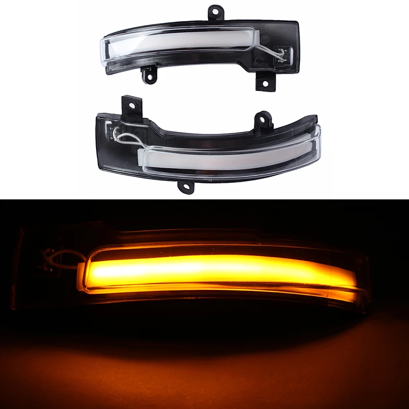 For Mitsubishi Outlander Sports ASX 2013 - 2020 Lancer 2016 LED Side View Mirror Indicator Dynamic Turn Signal Flash 2pcs |