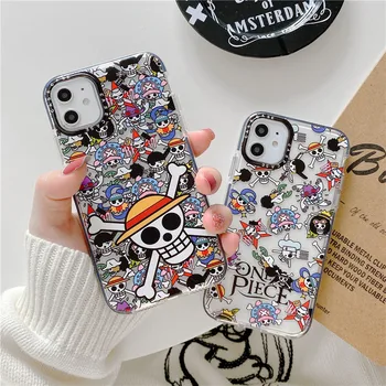 

Fashion Cartoon Anime phone Case For iphone 11 Pro Max 7 8 plus X XR XS Max Back Cover Cute Transparent Soft Cases Clear Funda
