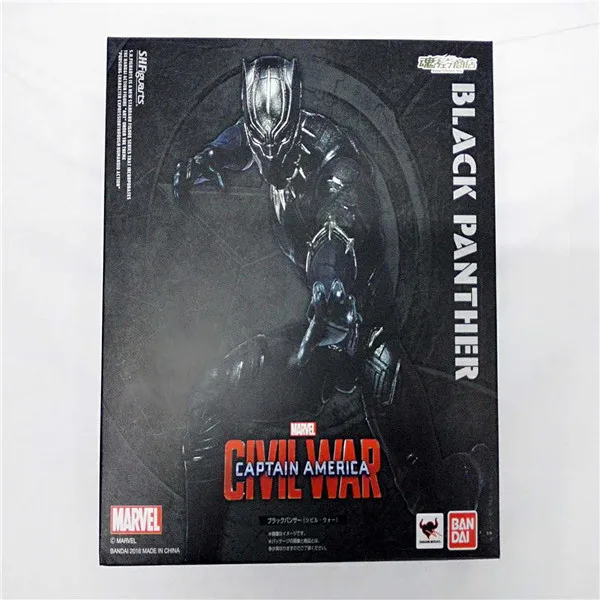 

America Captain 3 Civil War SHF Ant-Man ANT-Man Panther Movable Joint Garage Kit Decoration