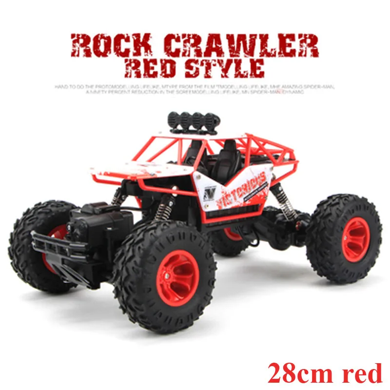 RC автомобиль 4WD 2 4 ГГц альпинистский 4x4 двойной двигатель Bigfoot модель