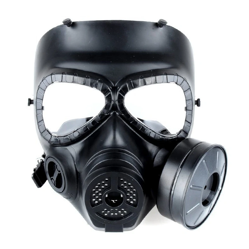 Hot-Hunting tactics cs gas masks air guns protective masks airsoft masks tactics paintball lurker breathable pc lens protective mask field hunting military rifle air gun cs shooting mask