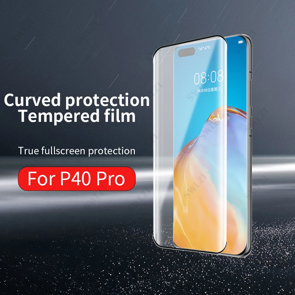 Vetro Temperato 9D Full Cover Per Huawei P20 P30 Pro P40 Lite E Pellicola Protettiva P40 Pro Plus Pellicola Salvaschermo Per Telefono Sul Vetro