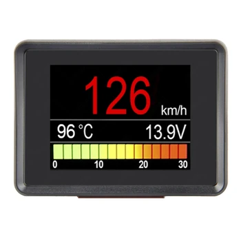 

Car Digital Computer Display Speed Fuel Consumption Temperature Gauge OBD2 Scanner on Board Computer A203 OBD2
