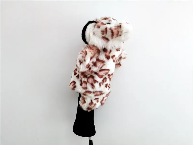 spotted tiger Милый подарок мультяшное Животное Гольф Фарватер Вудс головной убор частный Спорт Гольф-клуб гибриды головные уборы для мужчин и женщин - Цвет: spotted tiger