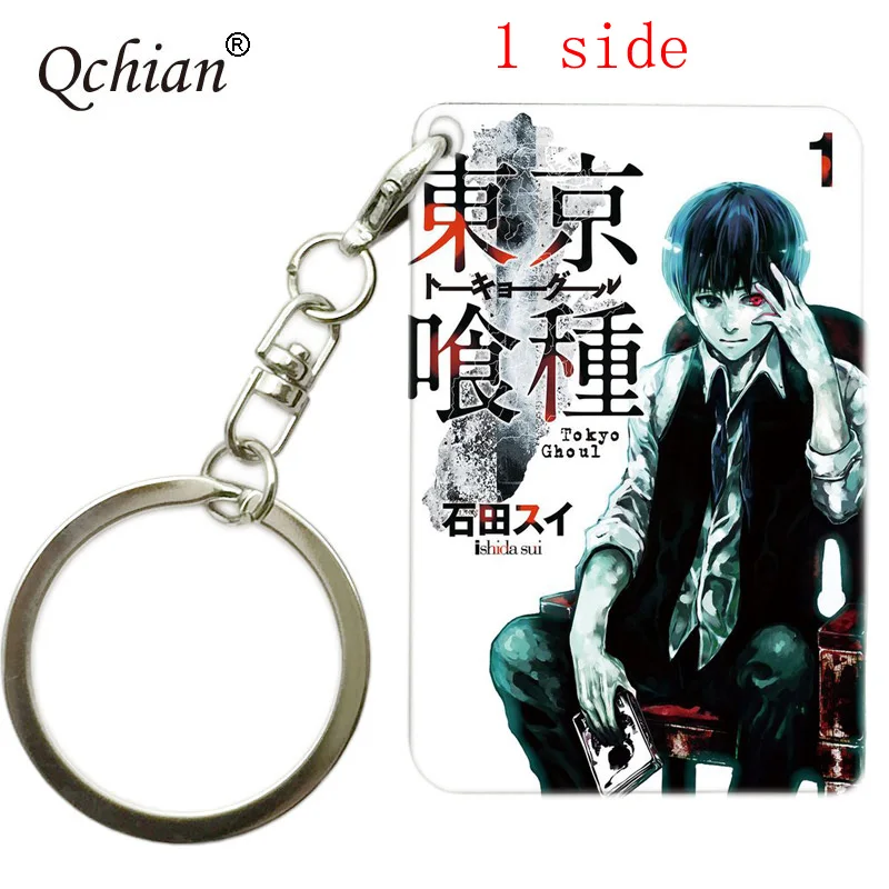 Популярное Аниме Tokyo Ghoul красивые фотографии печатная серия брелок декоративная