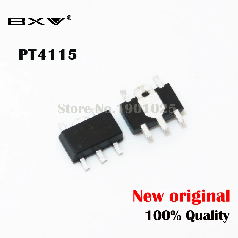 10 шт PT4115B89E SOT89-5 PT4115 SOT-89 SMD | Электронные компоненты и принадлежности