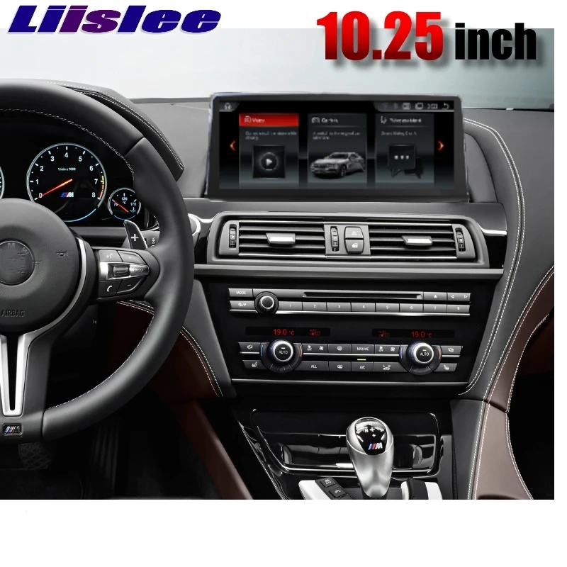 Для BMW 6 Series F12 2010 ~ 2018 LHD/RHD Android 10 25 экран CarPlay Автомобильный мультимедийный GPS карта