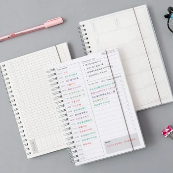 

Kawaii 2020 Planner Annual Monthly Daily Notebook Organizer Agenda Daily Time Plan Notebook School Office Schedule Stationary