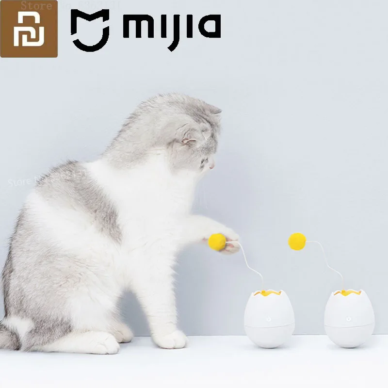 

Youpin Furrytail Electronic Motion Cat Toy Smart Interactive Toys Pet Funny Companion Flutter Rotating Interactive Puzzle Toys