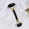 Pink Quartz Eye Mask Massage Face Roller Set Natural Rose Gouache Jade Stone Facial Relax Beauty Massager Ice Therapy Sleeping 6