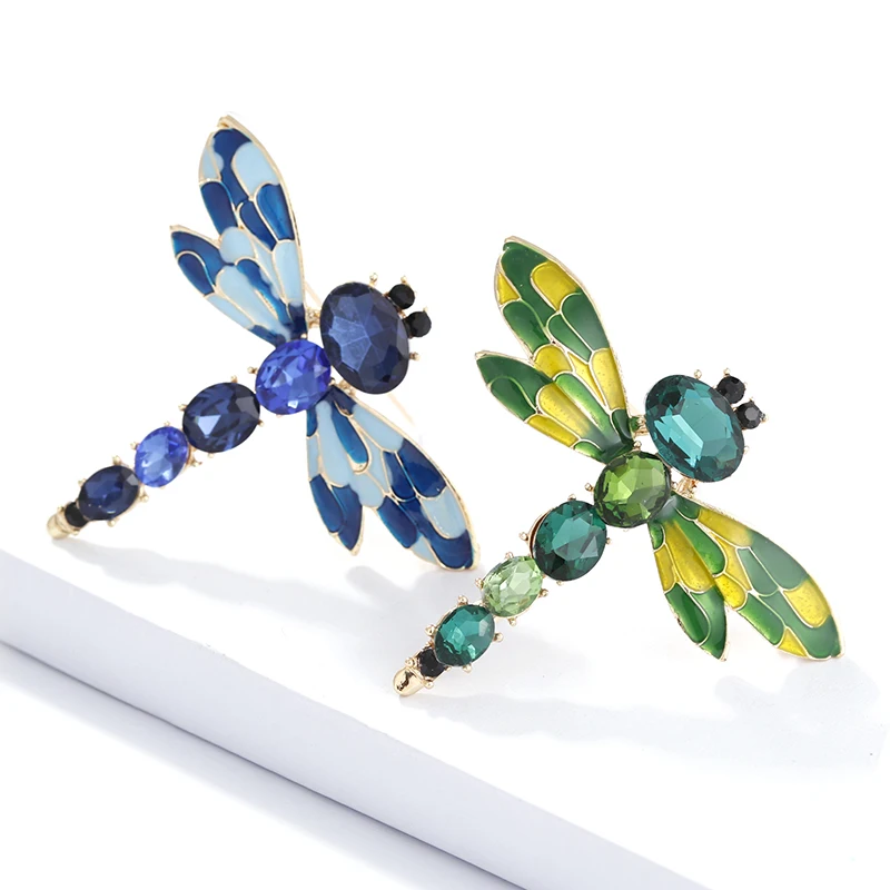 H670353X水晶画油蜻蜓胸针 (20)