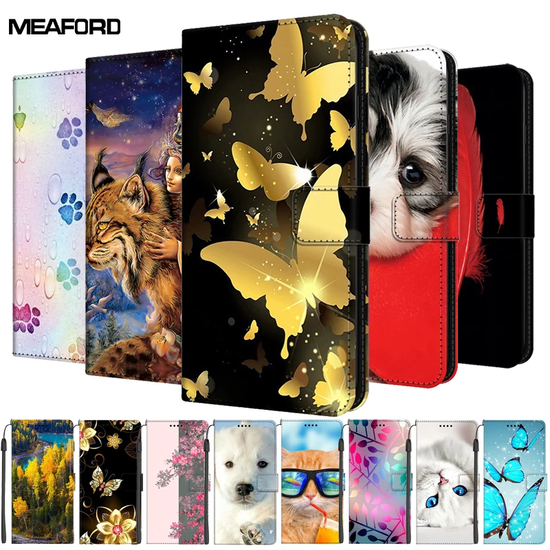 Flip Cover In Pelle Per Zte Blade A72 Custodie A52 Portafoglio Book Card Stand Cover Per Axon 40 Ultra Libero 5G Ii / A7P Bags V40 Vita