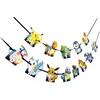 Pokemon Theme Pikachu Party Decoration Birthday Party Supplies Decoration Paper Plates Mask Baby Shower Supplies Tableware Sets ► Photo 2/6