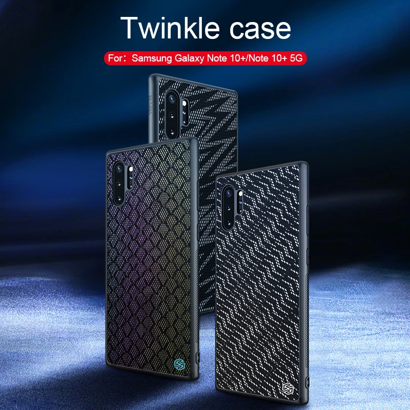 For Samsung Galaxy Note 10+ Cover 10 Plus 5G Case NILLKIN Twinkle PU Leather Frame Flexible TPU &amp PC Back Shell Phone | Мобильные