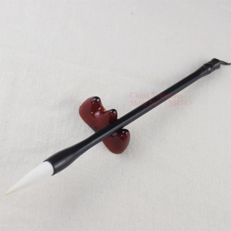 3 шт./лот китайский ручка-кисть для каллиграфии для письма Чжуань шу или ли Шу щетка для волос перо, кисть Mo Bi