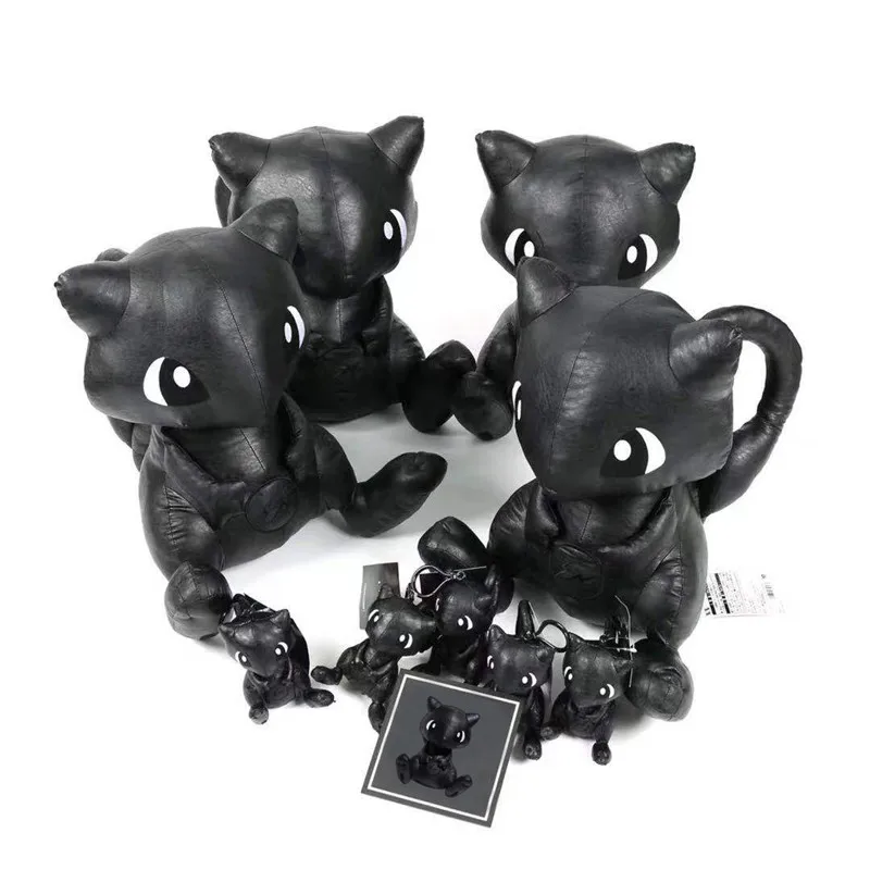 

Takara Tomy Pokemon Doll Toys for Kids Plush Mewtwo Stuffed Figure Black Leather