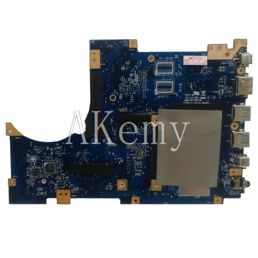 New!!! For Asus TP301U TP301UA TP301UJ TP301UJ Laptop motherboard TP301UA Mainboard 100% Tested I3-6100 CPU 4GB RAM