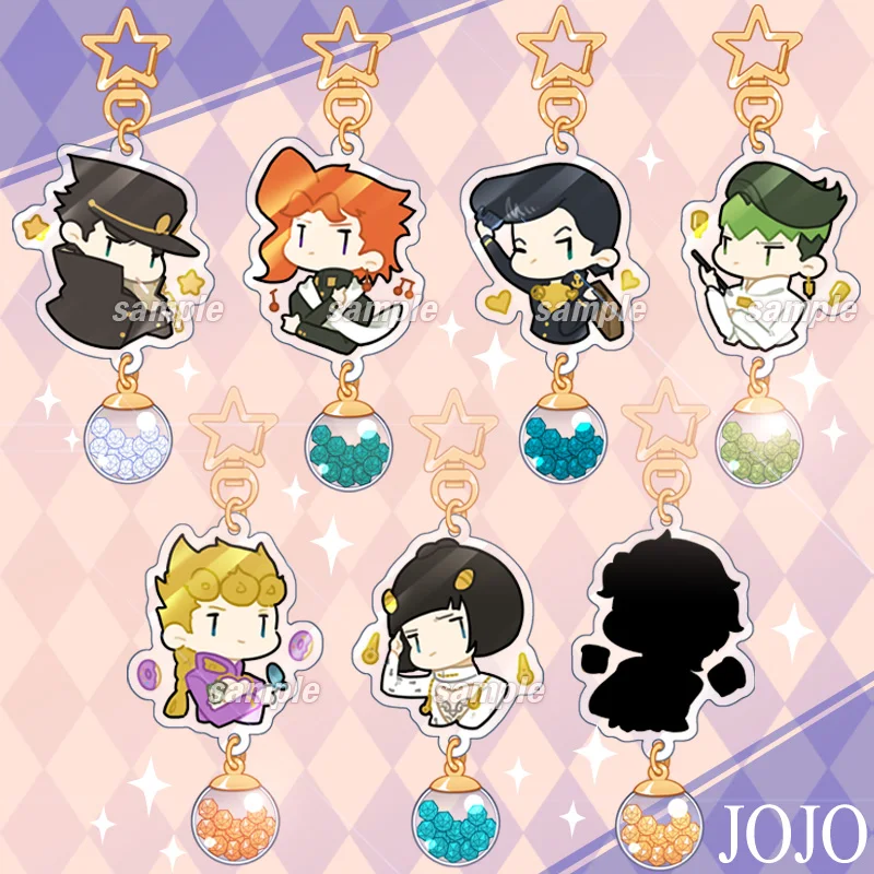 Аниме Jojo Bizzare Adventure Higashikata Josuke Giorno Kujo Jotaro косплей милый шарик из бисера сумка