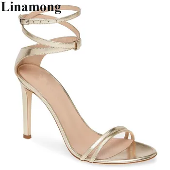 

2020 Newest Summer Women Sandals Sexy Thin High Heel And Open Toe Sample Buckle Strap Solid Fashion Women Sandals Shoes