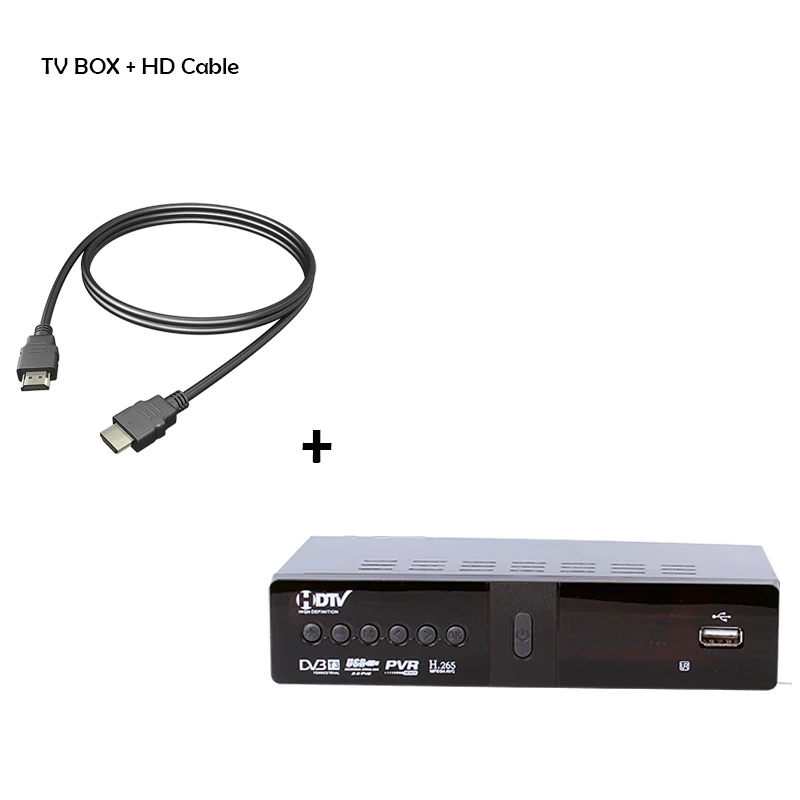 Decodificador/receptor de TV digital terrestre DVB-T2 IPTV H.265 Full HD,  1080P, decodificador estándar con codificación HEVC Main de 10 Bit, soporte  WiFi : .es: Electrónica