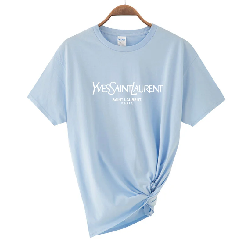 Fashion Letter Print T Shirt Women Cotton O Neck Short Sleeve Summer T-Shirt Tops Casual Breathable Personality  t Shirt