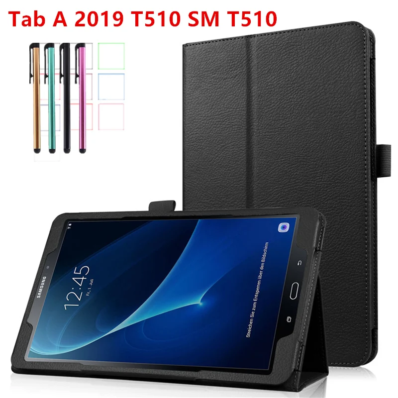Чехол для Samsung Galaxy Tab A 10 1 2019 T510 T515 чехол из искусственной кожи с подставкой смарт