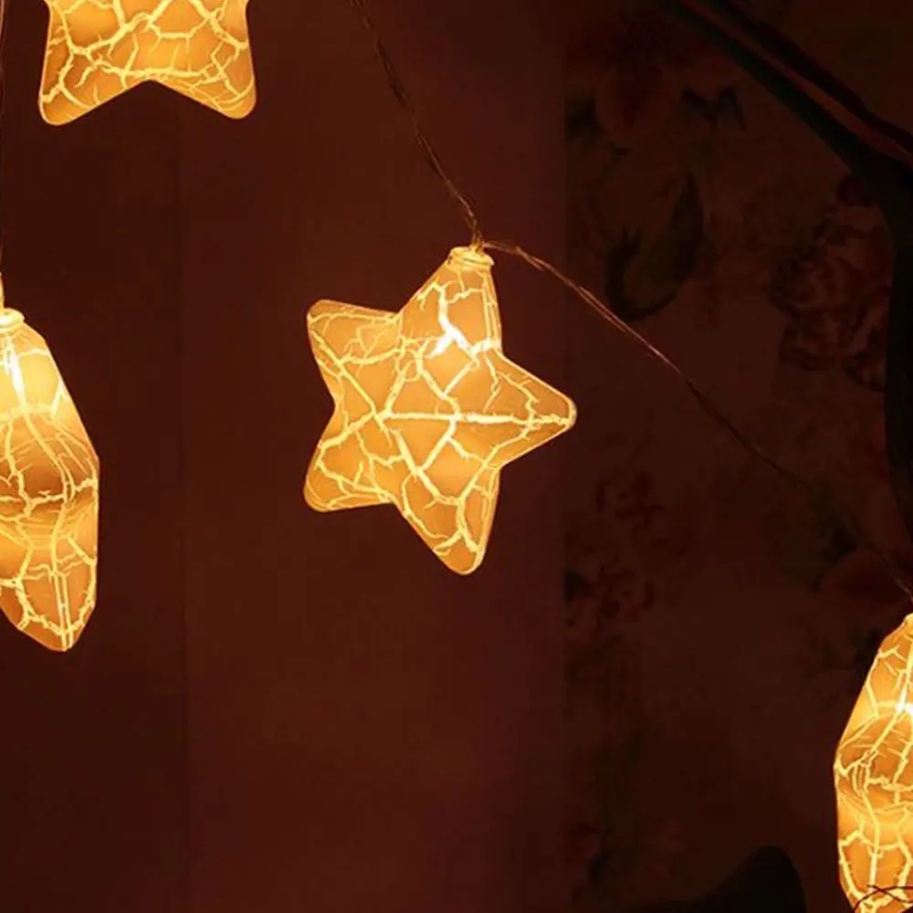 Сказочный светильник-гирлянда, 10 светодиодов, для свадебного фестиваля, для улицы, для двора, сказочный светильник-гирлянда, коробка с батареей, садовый ландшафтный светильник