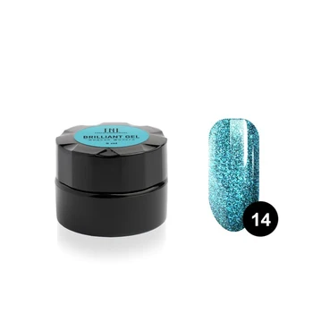 

TNL nail gel "Liquid Foil" No. 14 Northern Lights, 5 ml 4775374