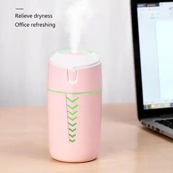 

400ml 7 Colors LED Ultrasonic Essential Oil Diffuser Mini Aromatherapy Air Humidifier 4XFB
