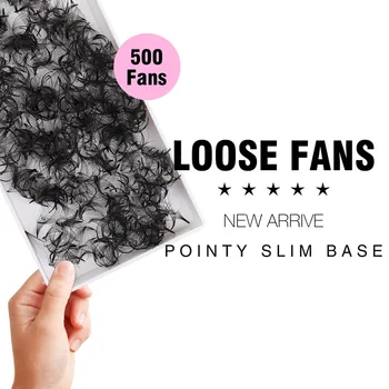 

Tdance Loose Fans 500Fans 5/6/7/8/9D Premade Volume Fans Russian Volume Eyelash Extensions Faux Mink Lash Supplies For Makeup