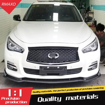 

For Infiniti Q50 Body kit spoiler 2014-2017 For Infiniti Q50 S ABS Rear lip rear spoiler front Bumper Diffuser Bumpers Protector