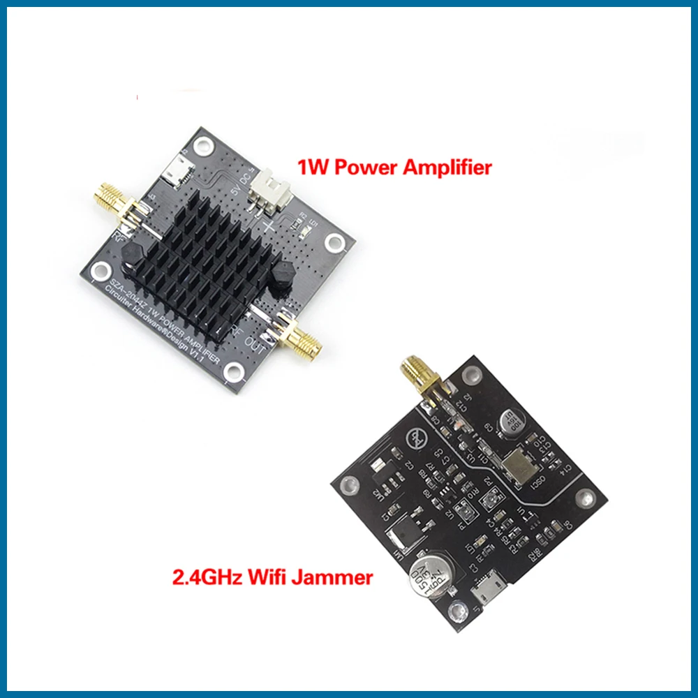 2 4G /5G/5 8 GWiFi экранированный глушитель 4 ГГц WiFi макетная плата/SZA2044 1 Вт