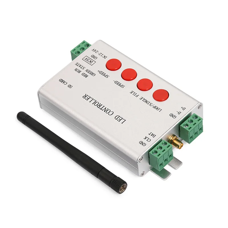 H806SB светодиодный Пиксели SD карты контроллера WI-FI plc программируемый контроллер
