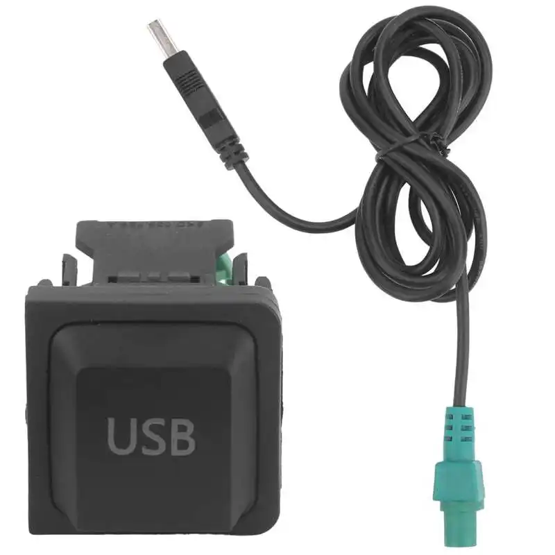 150 см Автомобильный USB-адаптер аудиокабель с переключателем универсальный для
