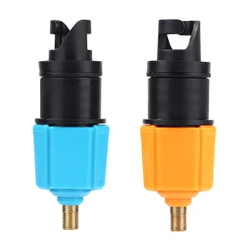 

Air Valve Adapter Board Boarding Alloy Rubber Rowing Boat Inflatable Pump Nylon Kayak Adaptor for SUP Boarding Decor