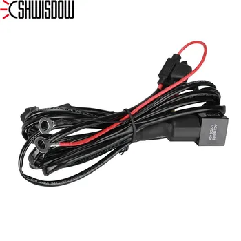 

For BMW Motorcycle LED Auxiliary Fog Lights wire switch