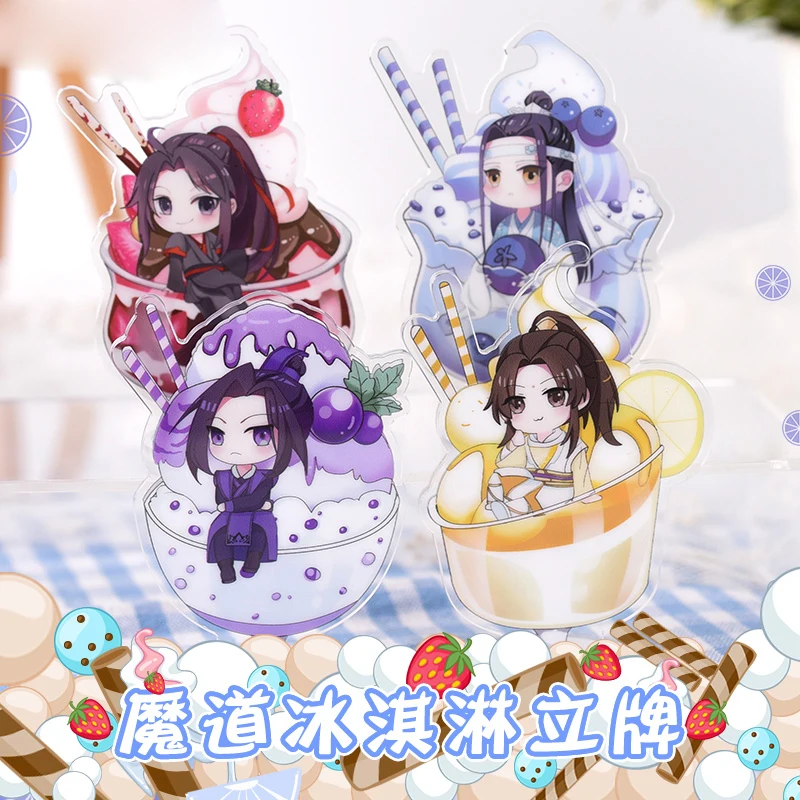 

Anime Grandmaster of Demonic Cultivation Lan wang ji Jin ling Cosplay Acrylic Stand Figure Model Decor Keychain Pendant Gift