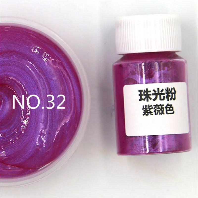 Diy Handmade Pearlescent Mica Powder Epoxy Resin Dye Pearl Pigment Resin Glue Pigments Material Crystal Mold
