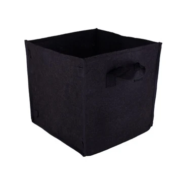 

Fabric Raised Planting Bed Thicken Non-woven Square Plant Flower Tree Planting Grow Bag HFing