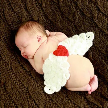 

Croche Baby Photography Indoor Photo Props DIY Clothes Studio Newborn Set Hats Boy Romper Accessories